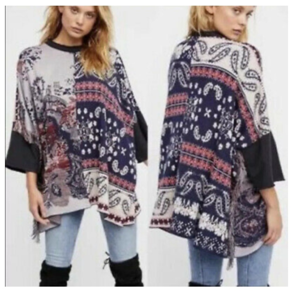 Free People Tapestry Sweater